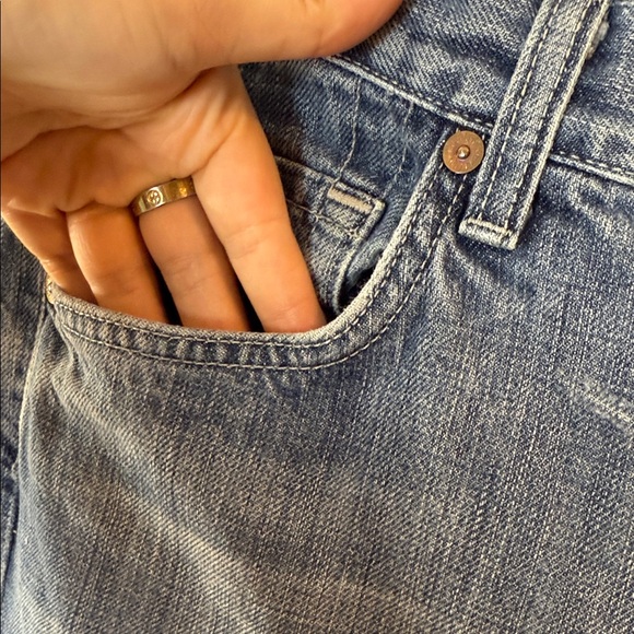 For All Mankind Classic Blue Denim Jeans - Picture 4 of 10